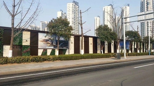 濟(jì)寧瀾泊灣項目圍擋工程