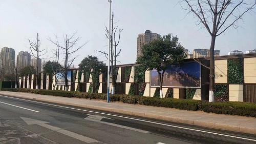 濟(jì)寧瀾泊灣項目圍擋工程